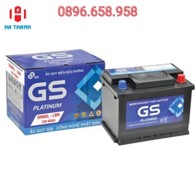 Ắc quy ô tô CMF GS 60Ah DIN60L-LBN