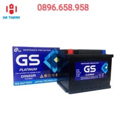 Ắc quy CMF GS 60Ah DIN60R 12V chính hãng