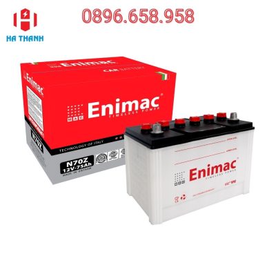 Ắc quy nước Enimac 75Ah N70Z