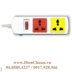 Ổ cắm kéo dài Lioa 2TH102W-16A