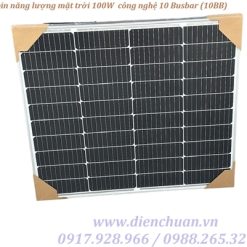 Tấm pin năng lượng mặt trời 100W mono 10 busbar thương hiệu ASIA