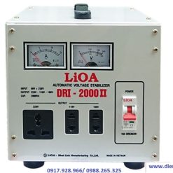 Ổn áp LIOA DRI-2000II ( 2KVA/2000VA dải điện áp 90-250V)