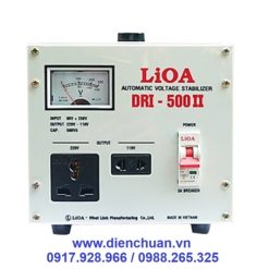 Ổn áp LIOA DRI-500II ( 0.5KVA/500VA giải điện áp 90V-250V)
