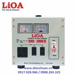 Ổn áp LIOA DRII-2000II ( 2KVA/2000VA dải điện áp 50V-250V)