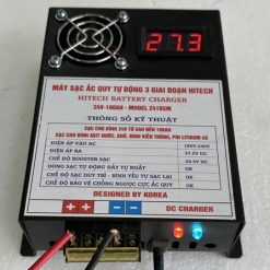 Sạc (nạp) ắc quy Hitech 24V 100Ah New Model 2410SM