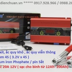 Sạc pin Lithium Suoer ML-20B 12V 20A 12Ah-200Ah