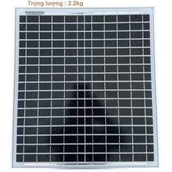 Tấm pin năng lượng mặt trời mono 15W- 9V Hames HM15Wp-18M