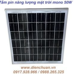 Tấm pin năng lượng mặt trời mono 50W (TYPE-SS50M)