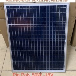 Tấm pin năng lượng mặt trời Poly 50W 18W ESG-050P