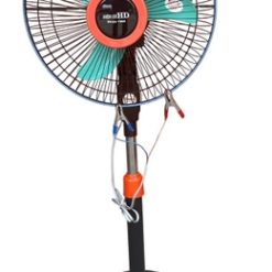 Quạt kẹp bình ắc quy 12V cây đứng size nhỡ