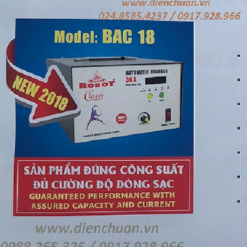 Sạc ắc quy tự động Robot 30A ( BAC18-30A )
