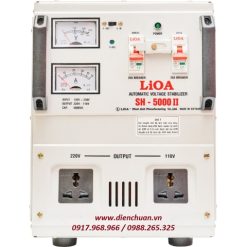 Ổn Áp Lioa 5Kva/ 5Kw/5000w - Ổn Áp Lioa 5kva SH-5000 II