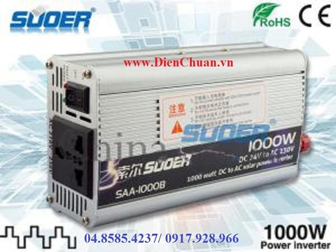 Máy kích đổi điện Suoer 1000VA-24V SAA-1000B 1 Máy kích đổi điện Suoer 1000VA-24V SAA-1000B