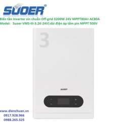 Biến tần Off-grid Suoer VMS-III-3.2K-24V 3200W 24V